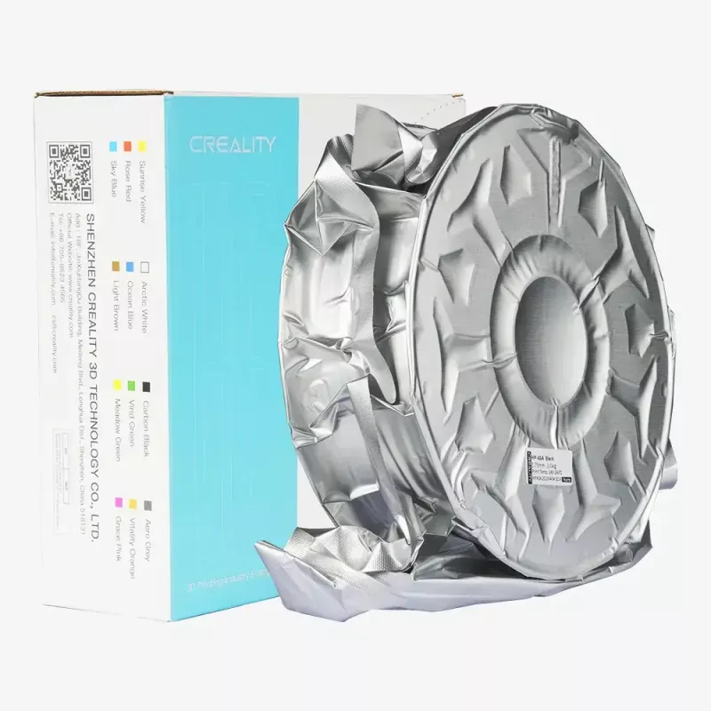 Materiał do druku 3D, filament Creality ASA Czarny 1 kg (3301100002)
