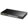 Zarządzalny przełącznik Gigabit Ethernet L2 Cudy GS2008S2 z 8 portami RJ-45 10/100/1000 i 2 SFP, montaż w szafie 1U, czarny
