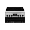 Kuchenka wolnostojąca Electrolux LKR540266X — płyta ceramiczna 4-palnikowa, piekarnik elektryczny 57 l, stal nierdzewna, klasa energetyczna A, 50 cm
