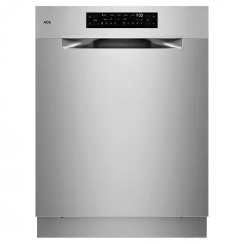 Zmywarka podblatowa AEG GU8200A2SGM — 14 kompletów, klasa energetyczna A, 40 dB, 8,4 l/cykl