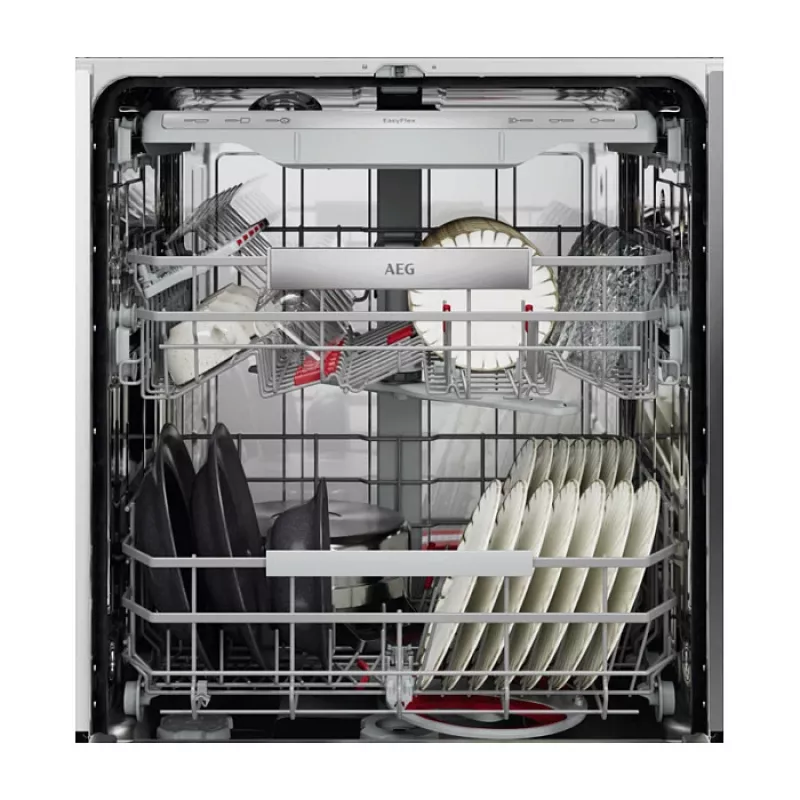 Zmywarka podblatowa AEG GU8200A2SGM — 14 kompletów, klasa energetyczna A, 40 dB, 8,4 l/cykl