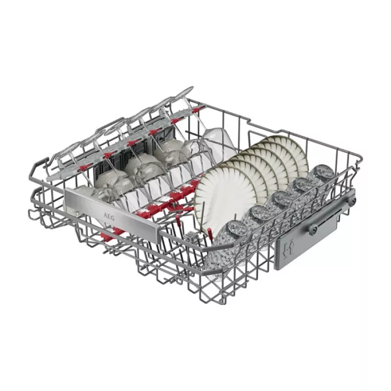 Zmywarka podblatowa AEG GU8200A2SGM — 14 kompletów, klasa energetyczna A, 40 dB, 8,4 l/cykl