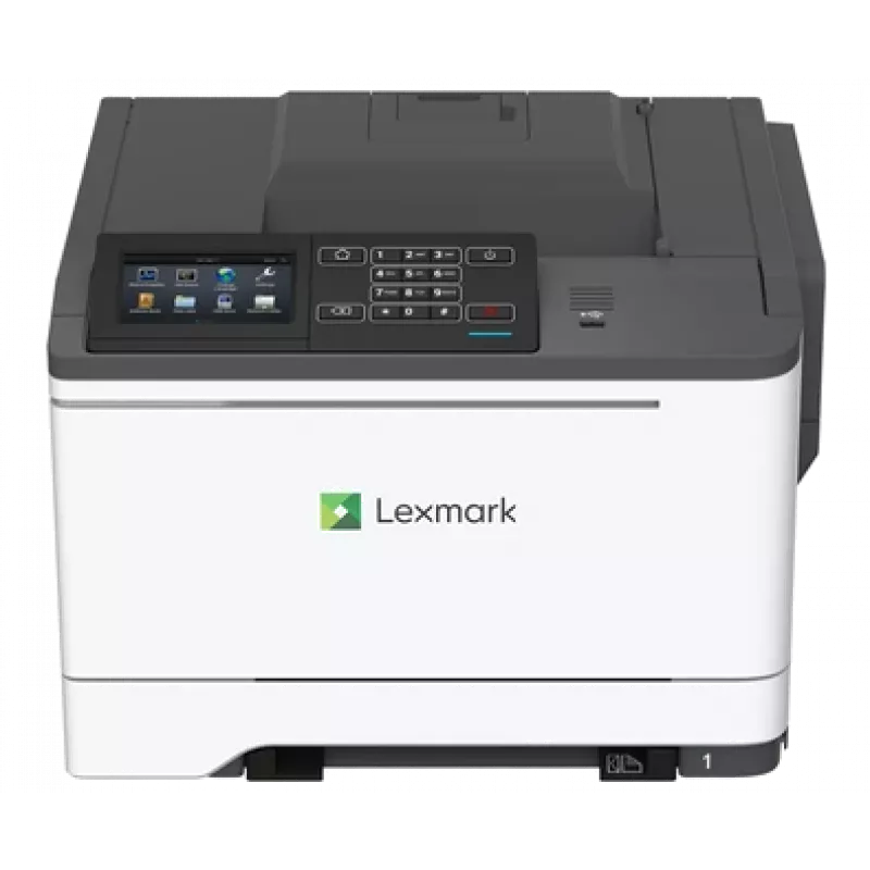 Lexmark CS622de Kolorowa drukarka laserowa — CS622de, A4, 38 str./min, Duplex, 2400 x 600 DPI, 4 naboje