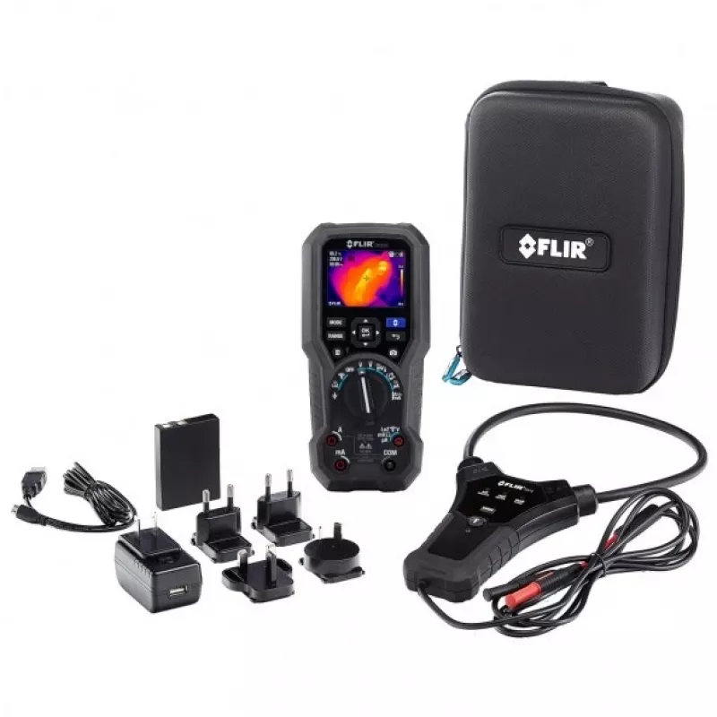 Kamera termowizyjna FLIR DM 285-FK Czarny 160 x 120 pikseli Wbudowany wyświetlacz TFT