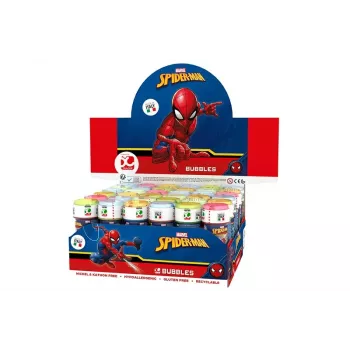 Bańki mydlane 60 ml Spiderman ekspozycja 36 szt.