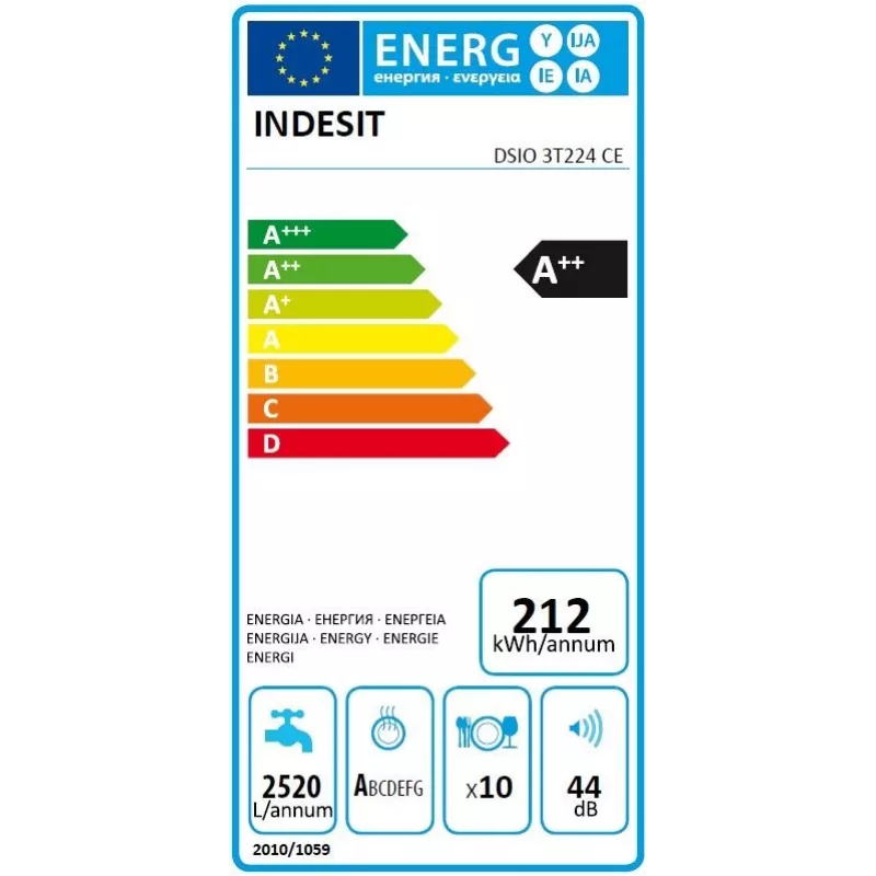 Zmywarka DSIO3T224CEID