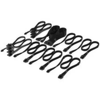 Corsair premium w oplocie DC kabel Pro Kit, do zasilacza Type-5 - czarny