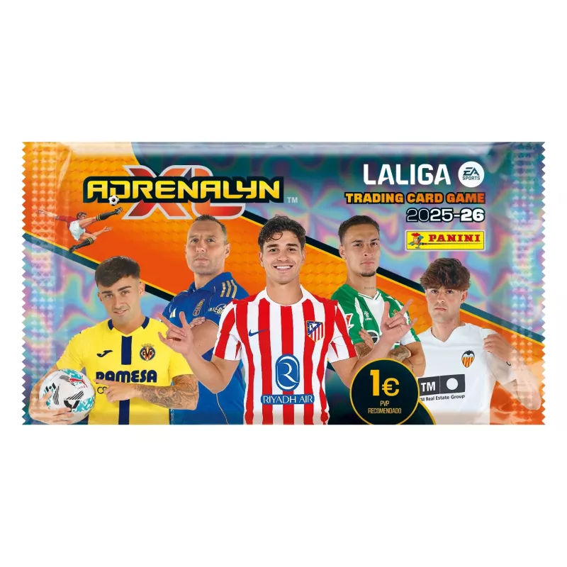 Paczka naklejek/kart Dante La Liga Sports 2025-26 – 50 paczek