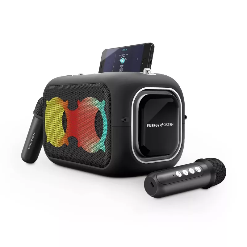 Przenośny głośnik stereo Energy Sistem KaraokeStar Czarny