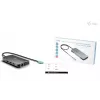 Stacja dokująca ITEC i-tec USB-C Metal Nano 3x Display (DP, HDMI, VGA) z Power Delivery 100 W, 4x USB-A, Gigabit Ethernet