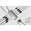 Stacja dokująca ITEC i-tec USB-C Metal Nano 3x Display (DP, HDMI, VGA) z Power Delivery 100 W, 4x USB-A, Gigabit Ethernet