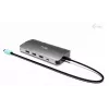 Stacja dokująca ITEC i-tec USB-C Metal Nano 3x Display (DP, HDMI, VGA) z Power Delivery 100 W, 4x USB-A, Gigabit Ethernet