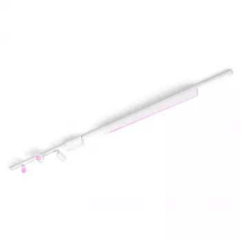 Zestaw inteligentnego oświetlenia sufitowego Philips Hue Perifo prosty (3 regulowane spoty, 1 listwa świetlna) Bluetooth, biały, 220–240V, żarówki 24V