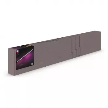 Zestaw inteligentnego oświetlenia sufitowego Philips Hue Perifo prosty (3 regulowane spoty, 1 listwa świetlna) Bluetooth, biały, 220–240V, żarówki 24V