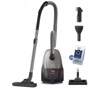 Odkurzacz cylindrowy Philips serii 2000 XD2152/12 — 850 W, worek na kurz 3 l, filtr HEPA, czyszczenie na sucho
