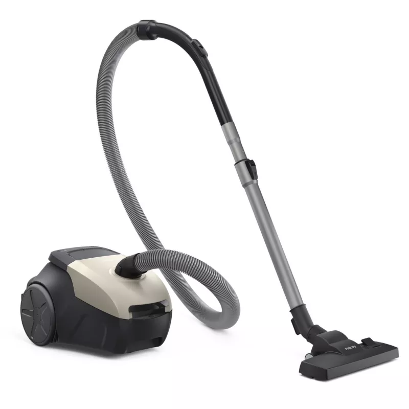 Odkurzacz | PHILIPS | Moc wejściowa 800 W | Pojemność na kurz 3 L | Odkurzacz cylindrowy | Rodzaj czyszczenia Na sucho | Pojemnik na kurz Worek na kurz | Kolor Czarny/Beżowy | XD1101/10