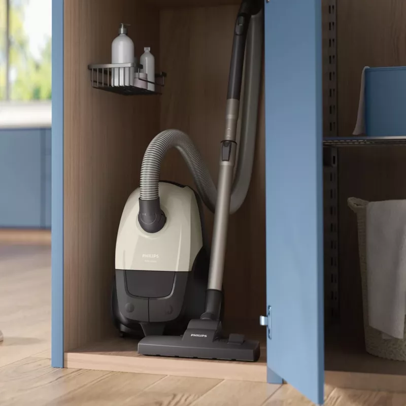 Odkurzacz | PHILIPS | Moc wejściowa 800 W | Pojemność na kurz 3 L | Odkurzacz cylindrowy | Rodzaj czyszczenia Na sucho | Pojemnik na kurz Worek na kurz | Kolor Czarny/Beżowy | XD1101/10