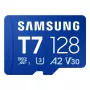 Karta pamięci MicroSDXC Samsung T7 128 GB UHS-I U3 V30 170 MB/s Niebieska
