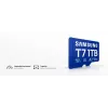 Karta pamięci microSDXC Samsung T7 256 GB UHS-I U3 V30 odczyt 170 MB/s niebieska