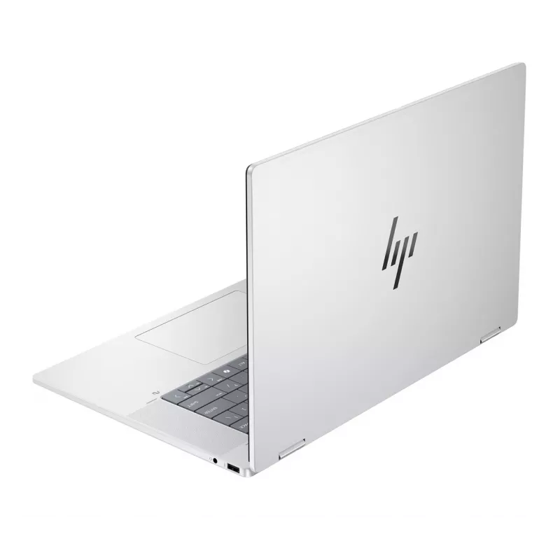 2-w-1 HP OmniBook X Flip NG AI 16-as0003nw laptop, 16-calowy dotykowy OLED 3K, 32 GB RAM, 1 TB SSD, Windows 11 Home, Ultra 7 258V, Glacier srebrny