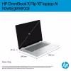 2-w-1 HP OmniBook X Flip NG AI 16-as0003nw laptop, 16-calowy dotykowy OLED 3K, 32 GB RAM, 1 TB SSD, Windows 11 Home, Ultra 7 258V, Glacier srebrny