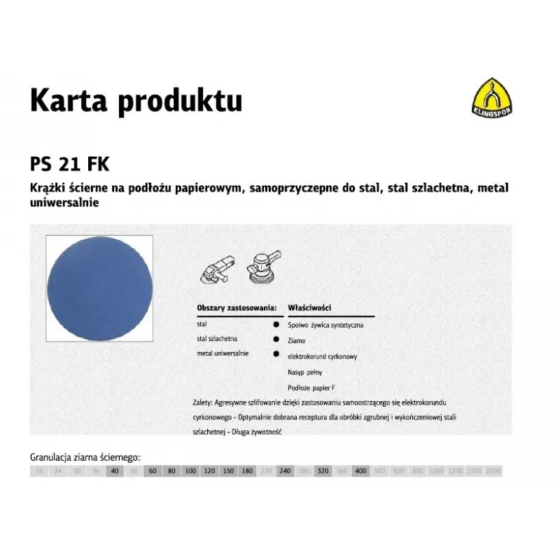 K.DISC 150 PS21FK 50szt. 60