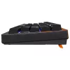 Mechaniczna klawiatura gamingowa Cherry K5 PRO TMR COMPACT — 65% AZERTY, przewodowa USB, podświetlenie RGB, Czarno-Pomarańczowa