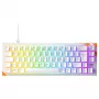 Mechaniczna klawiatura gamingowa Cherry K5 Pro TMR Compact — 65% QWERTY USB przewodowa, RGB, przełącznik magnetyczny, pomarańczowo-biała