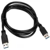 Kabel USB 3.2 Gen.1 Typ A męski / A męski InLine 35215 czarny 1,5 m