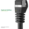 Kabel sieciowy InLine B-76905 Kat. 6 1m