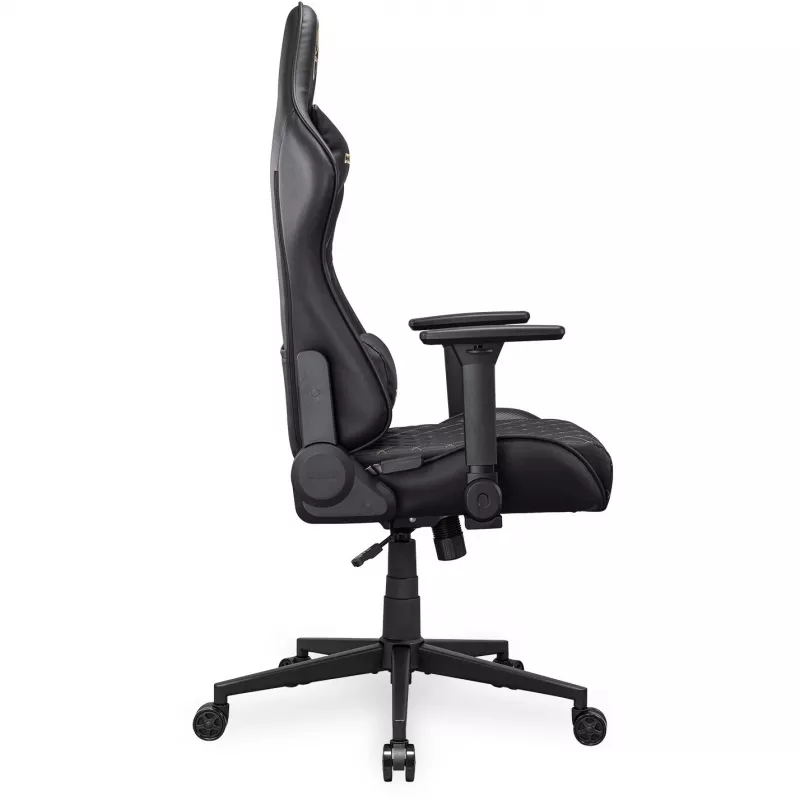 Uniwersalny fotel gamingowy COUGAR Gaming ARMOR ONE V2 Wyściełane siedzisko Czarno-złoty