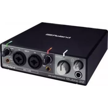 Roland Rubix22 - Desktop - Czarny - USB - 24-bit/192kHz - 44.1,48,96,192 kHz - USB (417431A99)