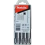 Zestaw wierteł SDS-Plus MAKITA B-49074 V-PLUS nr 3 do młotka kombi HR2470 (długość robocza 50/100 mm, 5-częściowy) (B-49074)