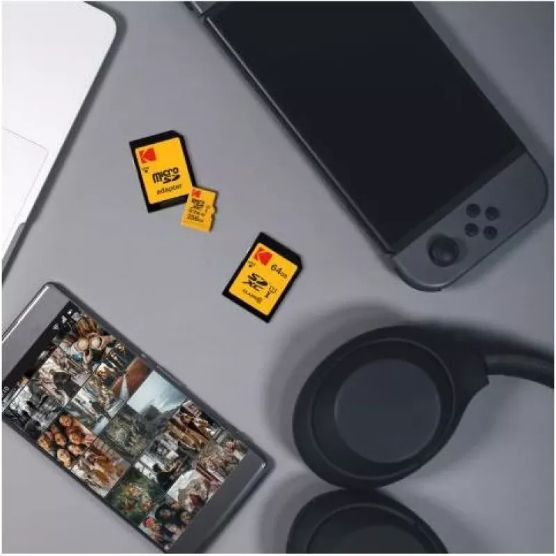 Karta Kodak MicroSDXC 64GB UHS-I U1 V10 A1 Premium