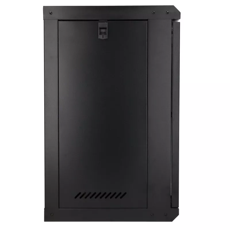 Extralink Lite 12U 530X400 NAŚCIENNA Szafa rackowa Czarna Z półką