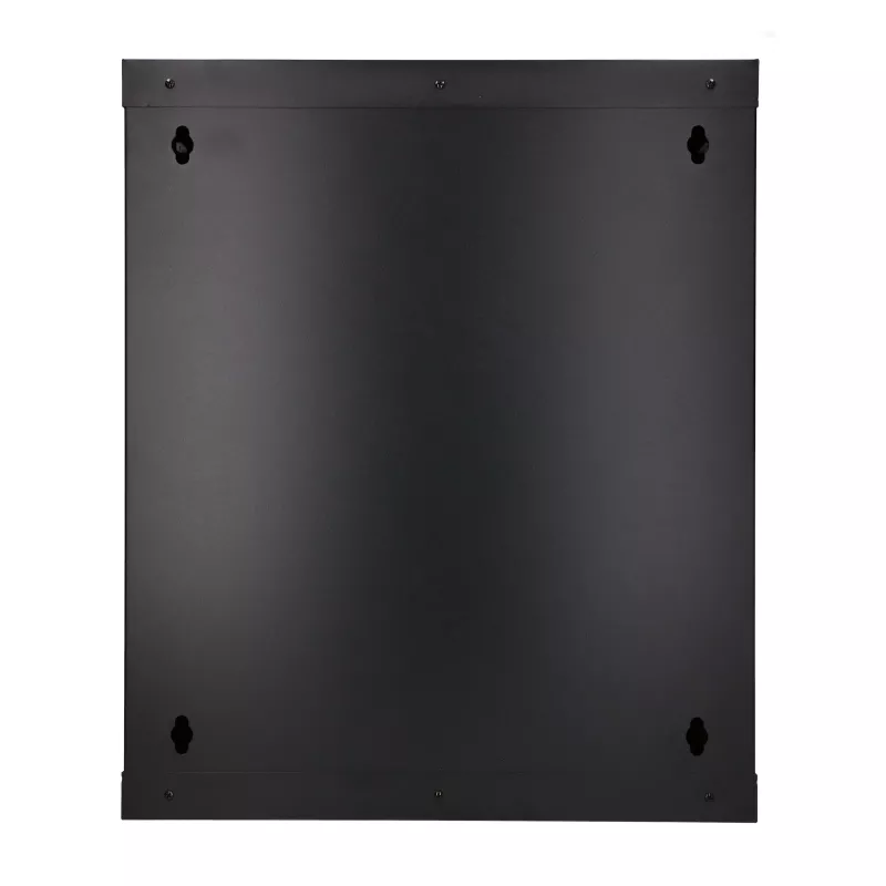 Extralink Lite 12U 530X400 NAŚCIENNA Szafa rackowa Czarna Z półką