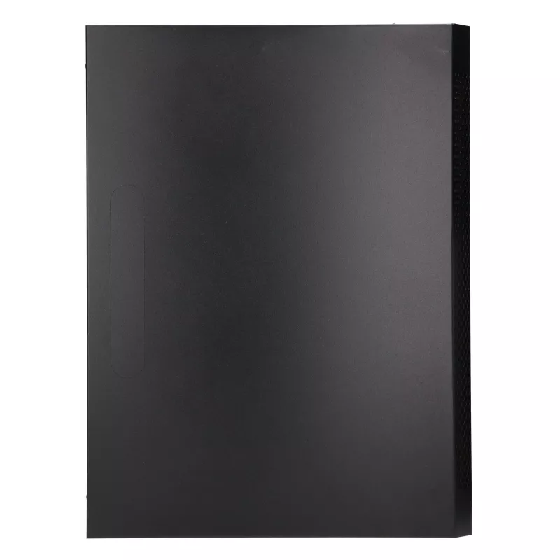 Extralink Lite 12U 530X400 NAŚCIENNA Szafa rackowa Czarna Z półką