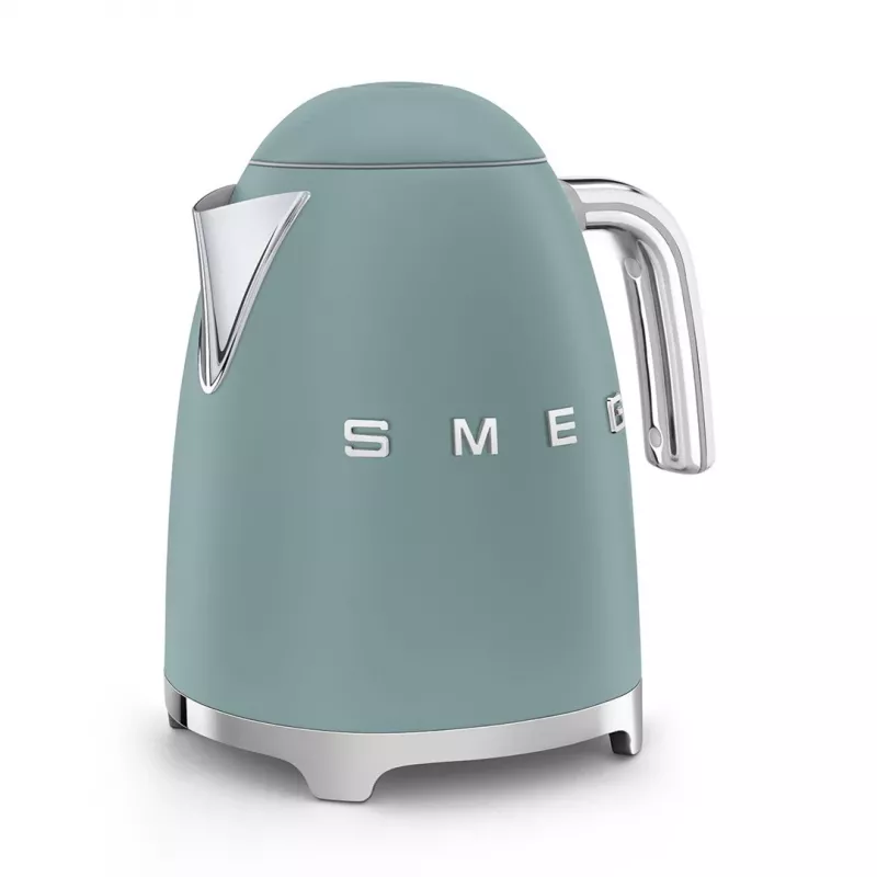Czajnik Smeg w stylu lat 50. szmaragdowozielony