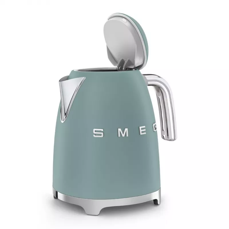 Czajnik Smeg w stylu lat 50. szmaragdowozielony