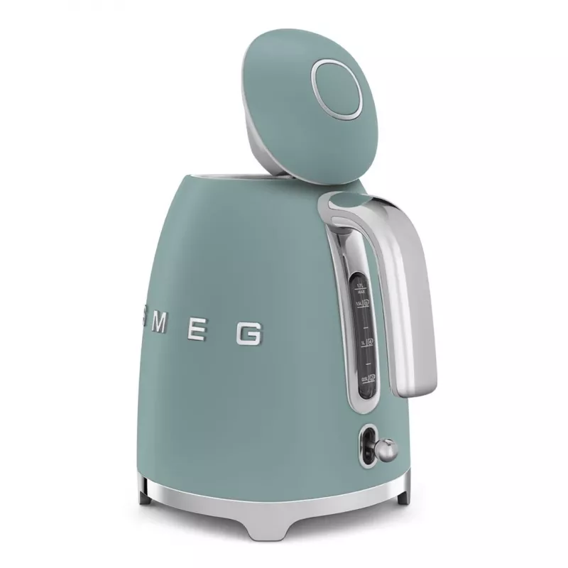 Czajnik Smeg w stylu lat 50. szmaragdowozielony