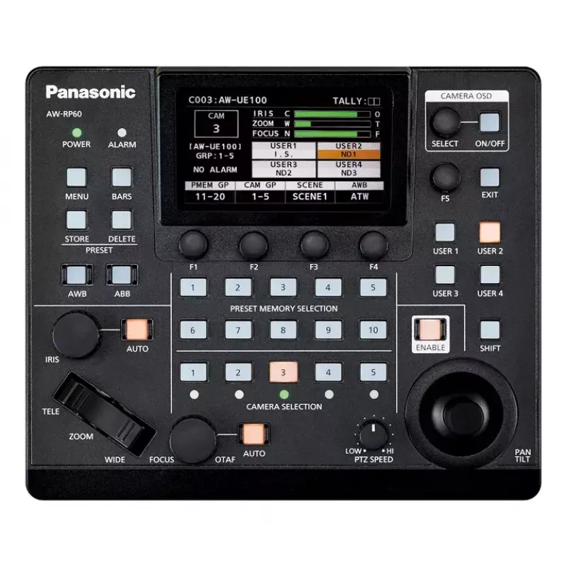 Przewodowy zdalny sterownik kamery Panasonic AW-RP60GJ