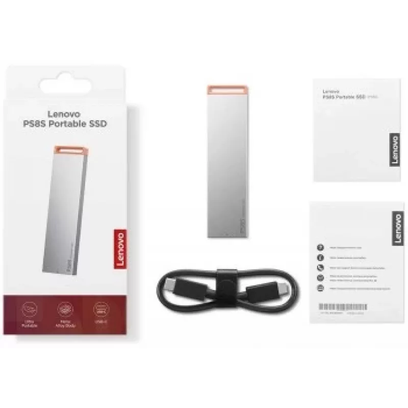 Zewnętrzny dysk SSD Lenovo 4XB1T88412 1 TB USB Type-C 3.2 Gen 2 (Szary)