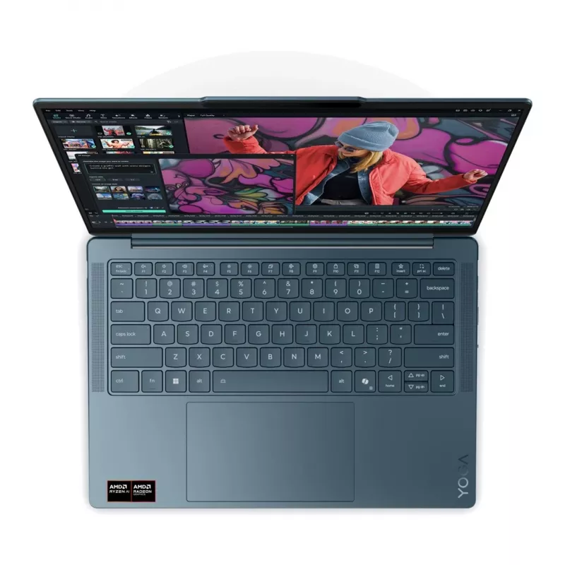 Laptop Lenovo YOGA cienki 7 14 – Ryzen AI 5 340, 14 cali WUXGA OLED, 16 GB RAM, 512 GB SSD, Windows 11 Home