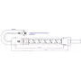 Bachmann Power Strip PRIMO2 6xCEE7/3 350.012 (350.012)