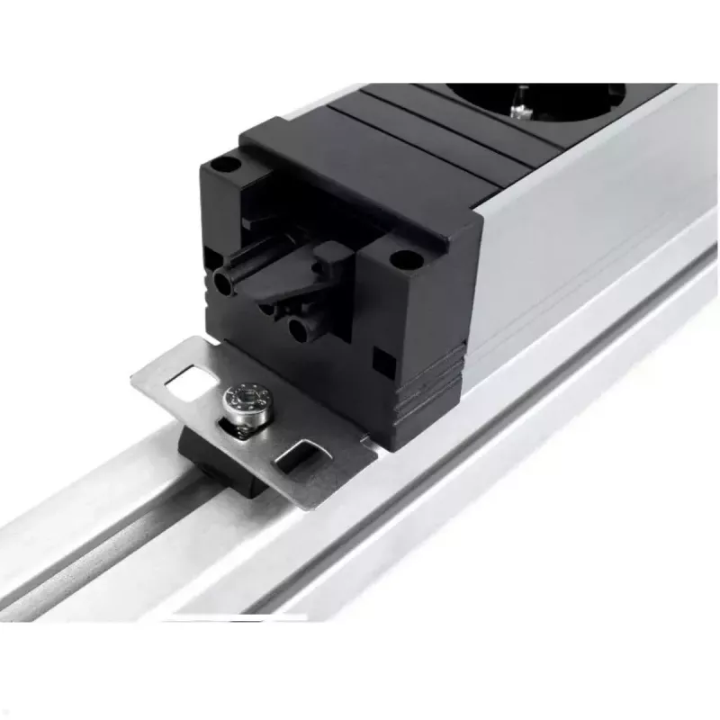 Power Outlet Bachmann STEP ALU 1x USB 1x moduł niestandardowy 2x gniazdo zasilania