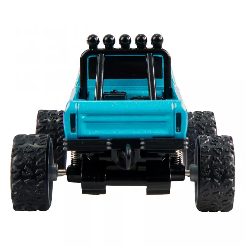 RC Monster Truck Amewi DieCast 1:64 RTR niebieski – odlewany metalowy model w skali 1:64, gotowy do jazdy