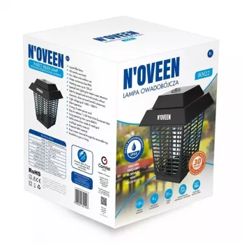 Latarnia NOVEEN IKN22 IPX4 Professional – przenośna latarnia z ochroną przeciwbryzgową IPX4