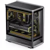 Jonsbo D401 obudowa PC, Midi Tower, ATX, szkło hartowane - czarna