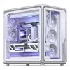Jonsbo X400 Obudowa PC, Midi Tower, ATX, Szkło hartowane - Biały
