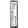 Transcend MTE712A - SSD - szyfrowany - 512 GB - wewnętrzny - M.2 2280 (dwustronny) - PCIe 4.0 x4 (NVMe) - 256-bitowy AES - Dysk samoszyfrujący (SED), TCG Opal Encryption 2.0 (TS512